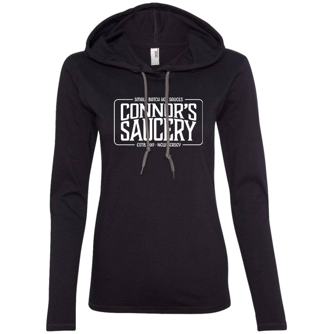 Ladies Longsleeve T Shirt Hoodie